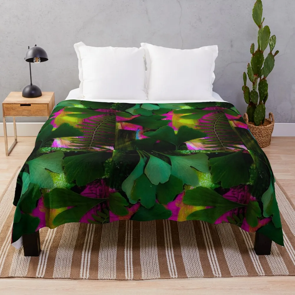 Enchanted Botanical Gingko Fern Dream Throw Blanket Loose Blanket Multi-Purpose For Sofa Large Blanket
Enchanted Botanical Gingko Fern Dream Throw Blanket Loose Blanket Multi-Purpose For Sofa Large Blanket