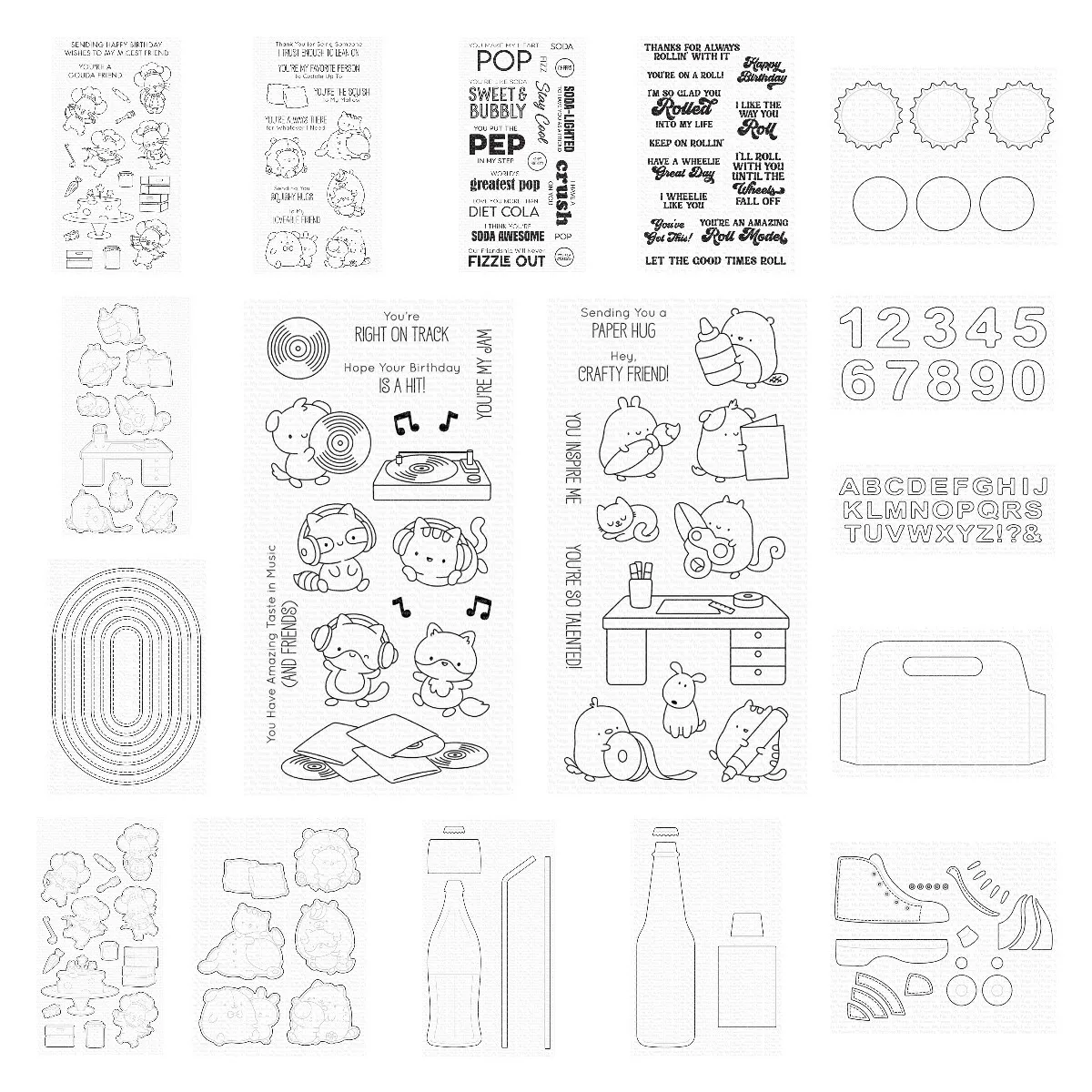 Micest Crafty Friend Bottle Cap Alphabet Die-Namics Metal Cutting Dies Stamps DIY Embossing Making Scrapbook Diary Greeting Card
Micest Crafty Friend Bottle Cap Alphabet Die-Namics Metal Cutting Dies Stamps DIY Embossing Making Scrapbook Diary Greeting Card