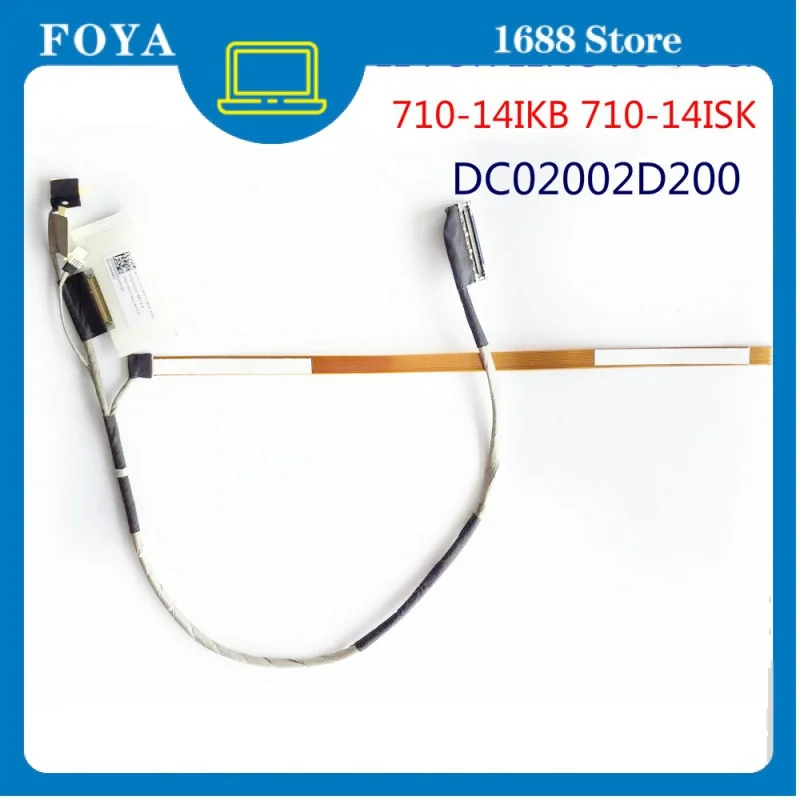 Компьютерные кабели для ЖК-экрана FHD LVDS кабель DC02002D200 для Lenovo YOGA 710 14 710-14IKB 71,0-14ISK 710-15 30PIN 5C10l47422
Компьютерные кабели для ЖК-экрана FHD LVDS кабель DC02002D200 для Lenovo YOGA 710 14 710-14IKB 71,0-14ISK 710-15 30PIN 5C10l47422
