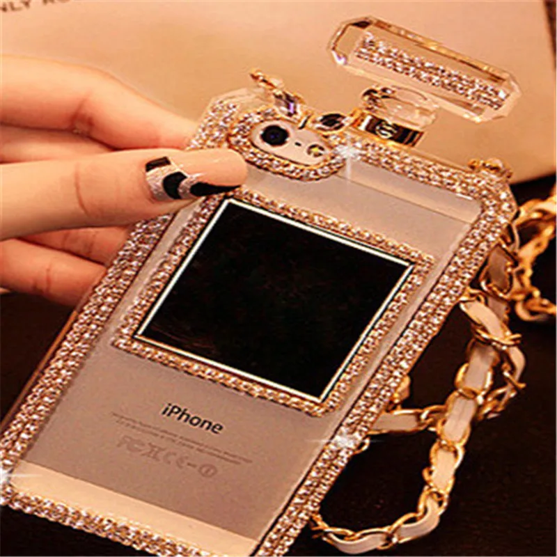 Diamond Crystal Cute Pearl Perfume Bottle Shaped Chain Handbag Case Cover for iPhone14 11 12 13 pro max XS MAX XR 6 7 8PLUS Case
Diamond Crystal Cute Pearl Perfume Bottle Shaped Chain Handbag Case Cover for iPhone14 11 12 13 pro max XS MAX XR 6 7 8PLUS Case