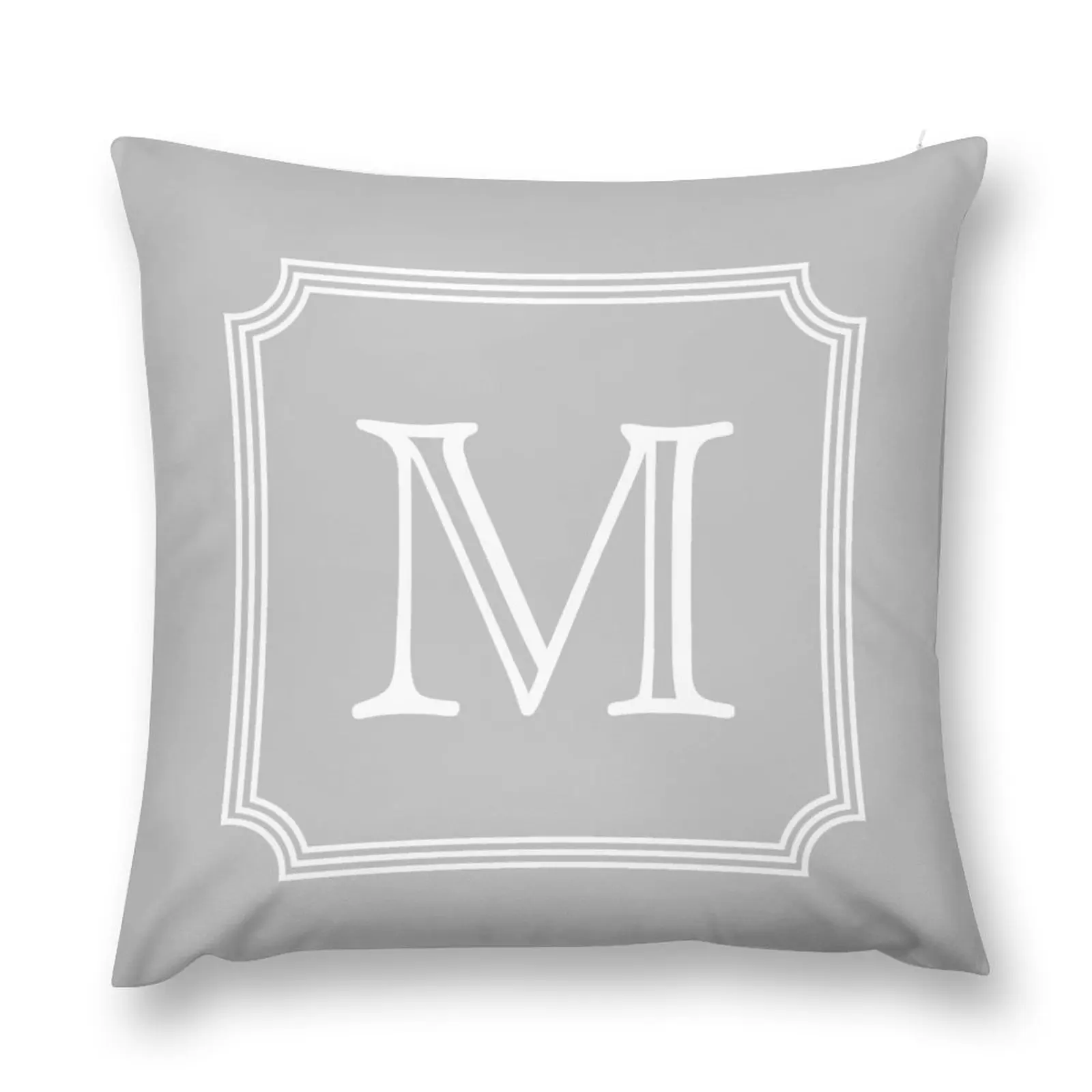 Silver Gray Stylish And Elegant Monogram M Throw Pillow Pillow Case Pillow Case Christmas
Silver Gray Stylish And Elegant Monogram M Throw Pillow Pillow Case Pillow Case Christmas