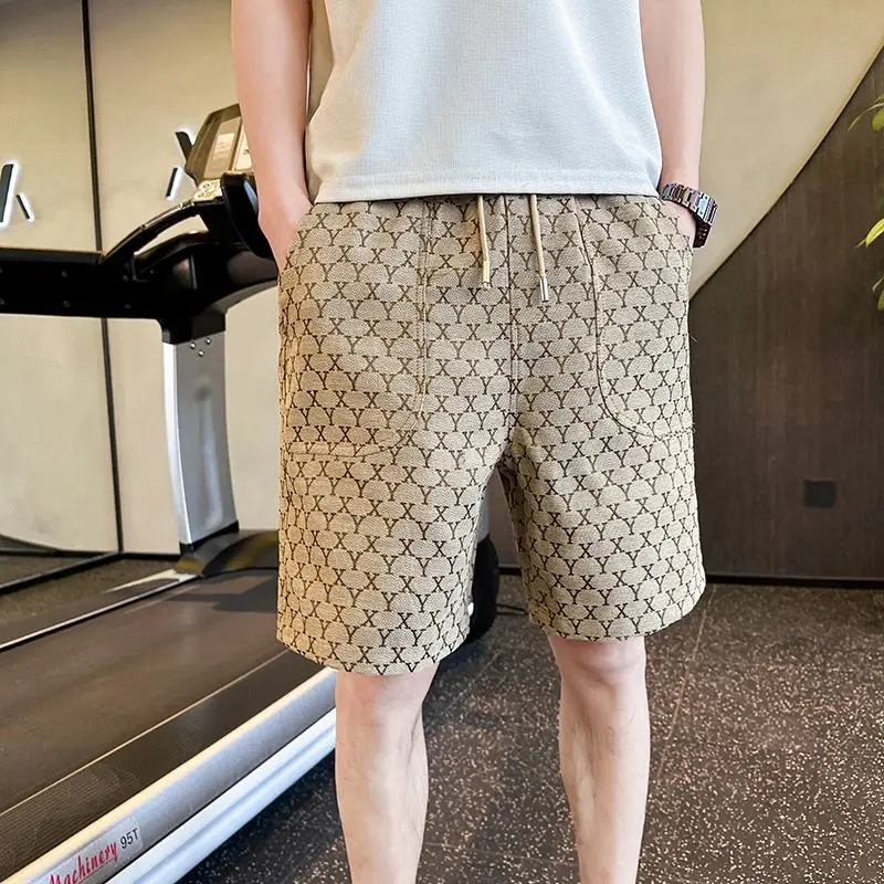 2024 Light Luxury High Quality Shorts Letter Jacquard Men's Casual Pants 5-point Middle Pants
2024 Light Luxury High Quality Shorts Letter Jacquard Men's Casual Pants 5-point Middle Pants