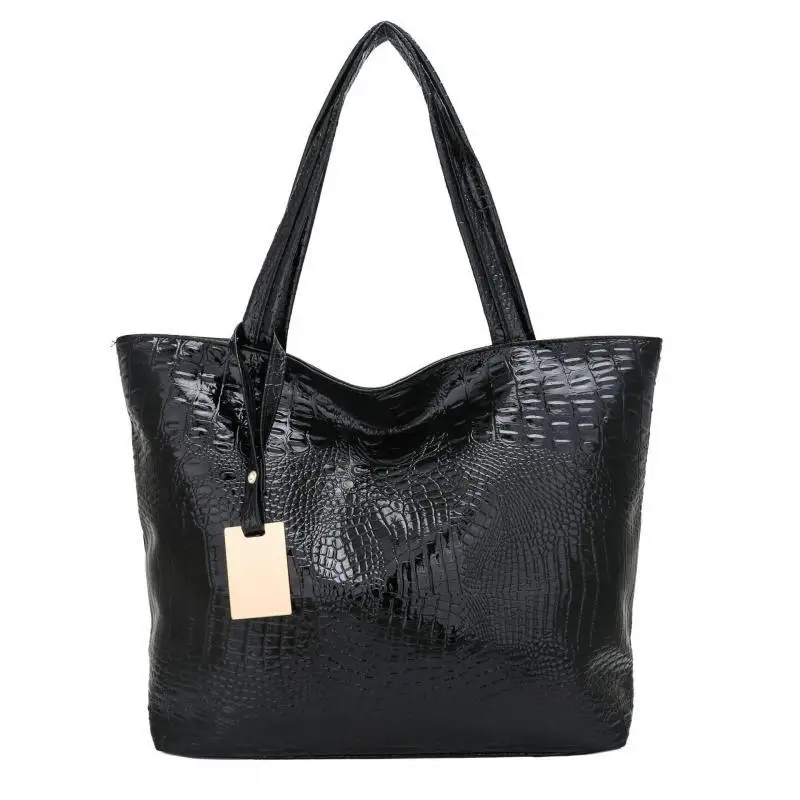 New Fashion Crocodile Embossed Handbag Simple And Versatile One Shoulder Tote Women's Bag Large Capacity Shopping Bag For Women
New Fashion Crocodile Embossed Handbag Simple And Versatile One Shoulder Tote Women's Bag Large Capacity Shopping Bag For Women