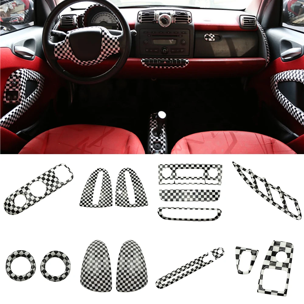 Car interior Race Track Full Set Interior Car Dashboard Outlet Sticker Cover Gear Shift Trim For Mercedes Smart 451 Fortwo W451
Car interior Race Track Full Set Interior Car Dashboard Outlet Sticker Cover Gear Shift Trim For Mercedes Smart 451 Fortwo W451