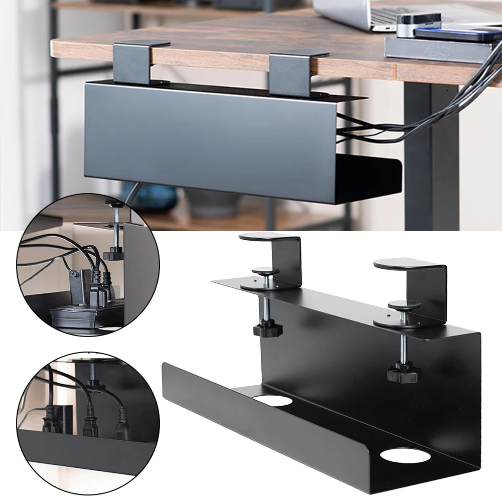 Clamp On Power Strip Tray System Undercover Cable Management For Home Office Computer Desk Organization No Drill Steel 17inch
Clamp On Power Strip Tray System Undercover Cable Management For Home Office Computer Desk Organization No Drill Steel 17inch