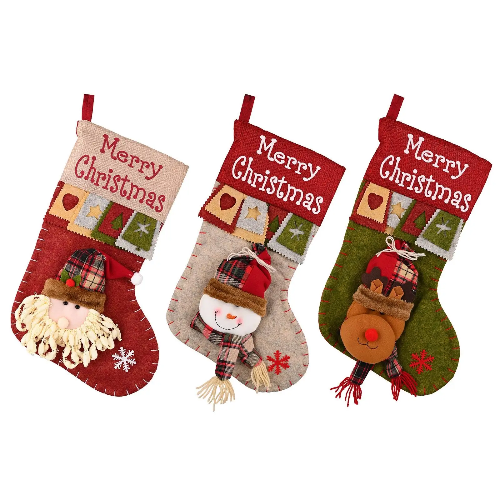 

Рождественские чулки, Рождественское украшение, портативные украшения для рождественской елки, праздничные чулки для офиса, праздника, ресторана, дома, ребенка