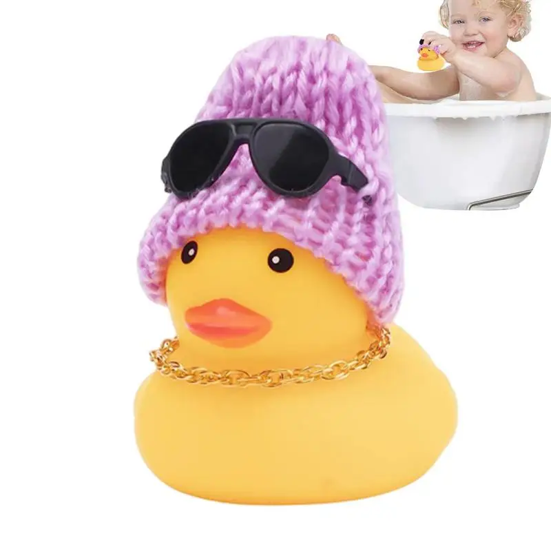 Dashboard Duck Rubber Duck Toys Car Ornaments Small Car Duck Dashboard Ornament Accessories With Hat Necklace Sunglasses For Car
Dashboard Duck Rubber Duck Toys Car Ornaments Small Car Duck Dashboard Ornament Accessories With Hat Necklace Sunglasses For Car