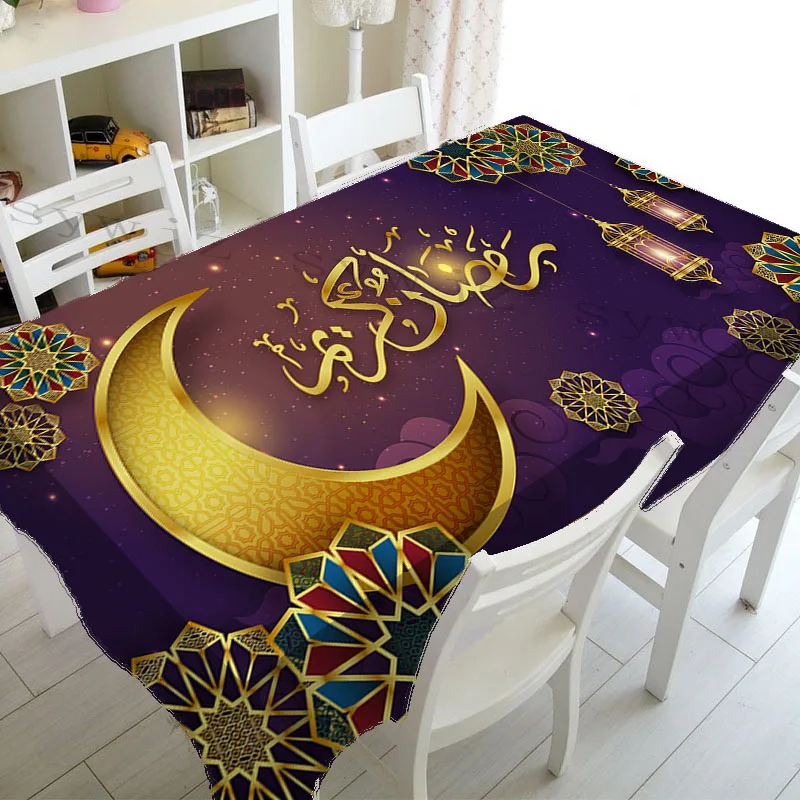 Muslim Mosque Ramadan Tablecloth Kitchen Rectangle Tablecloth Crescent Lantern Waterproof Accessory Festival Party Tablecloth
Muslim Mosque Ramadan Tablecloth Kitchen Rectangle Tablecloth Crescent Lantern Waterproof Accessory Festival Party Tablecloth