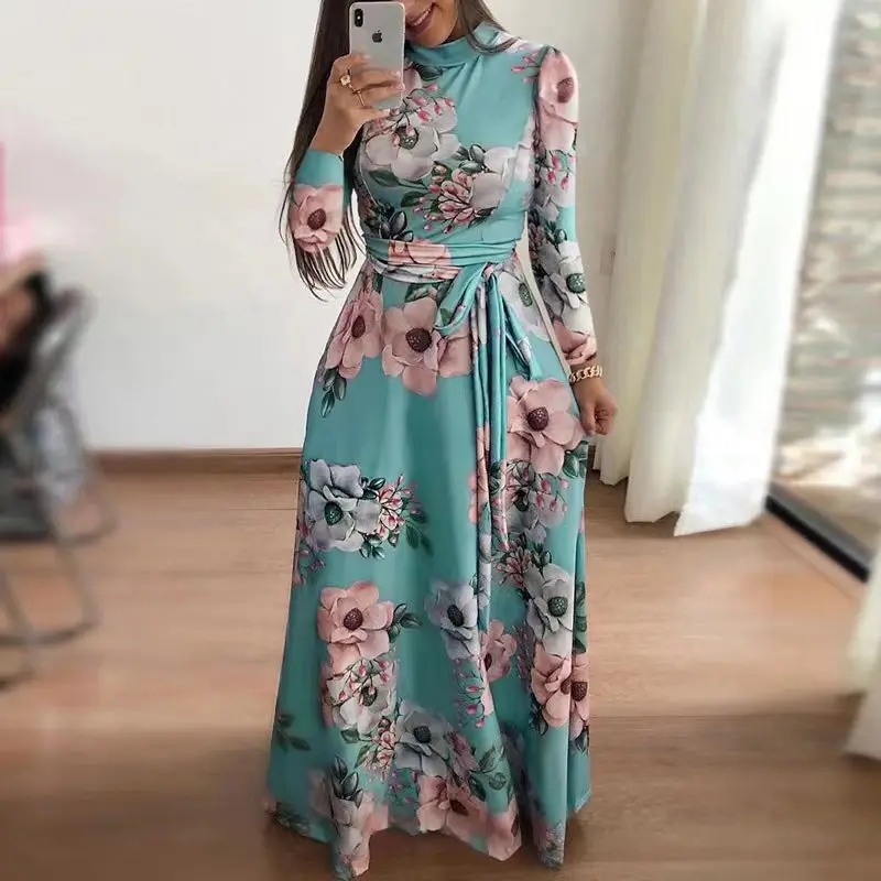 Vestido De Mulher Summer Print O-Neck Short-Sleeved Casual Women's Maxi Dress 2023 Elegant Slim Lace Floral Robe Goedkope Jurkje
Vestido De Mulher Summer Print O-Neck Short-Sleeved Casual Women's Maxi Dress 2023 Elegant Slim Lace Floral Robe Goedkope Jurkje