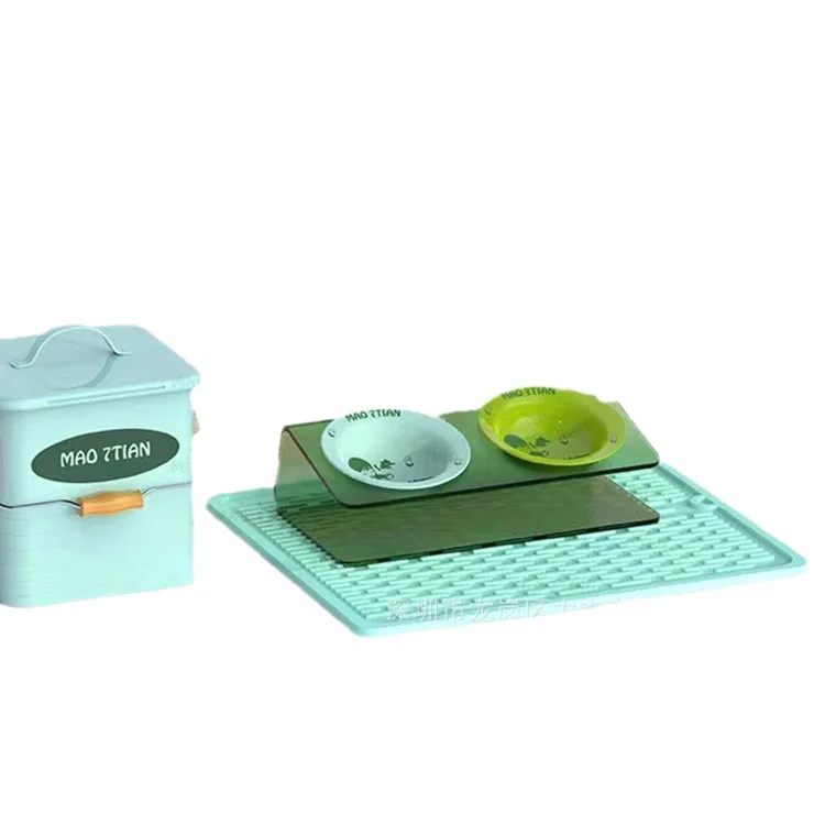 Wholesale pet cat feeder double bowl ceramic shelf acrylic cat food bowl small dog bowl rack
Wholesale pet cat feeder double bowl ceramic shelf acrylic cat food bowl small dog bowl rack