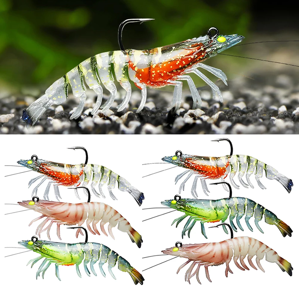 3pcs TPE Crawfish Soft Plastic Fishing Lure Swimbaits For Freshwater Shrimp Bass Bait With Ultra-sharp Back Hooks Pesca Tackle
3pcs TPE Crawfish Soft Plastic Fishing Lure Swimbaits For Freshwater Shrimp Bass Bait With Ultra-sharp Back Hooks Pesca Tackle