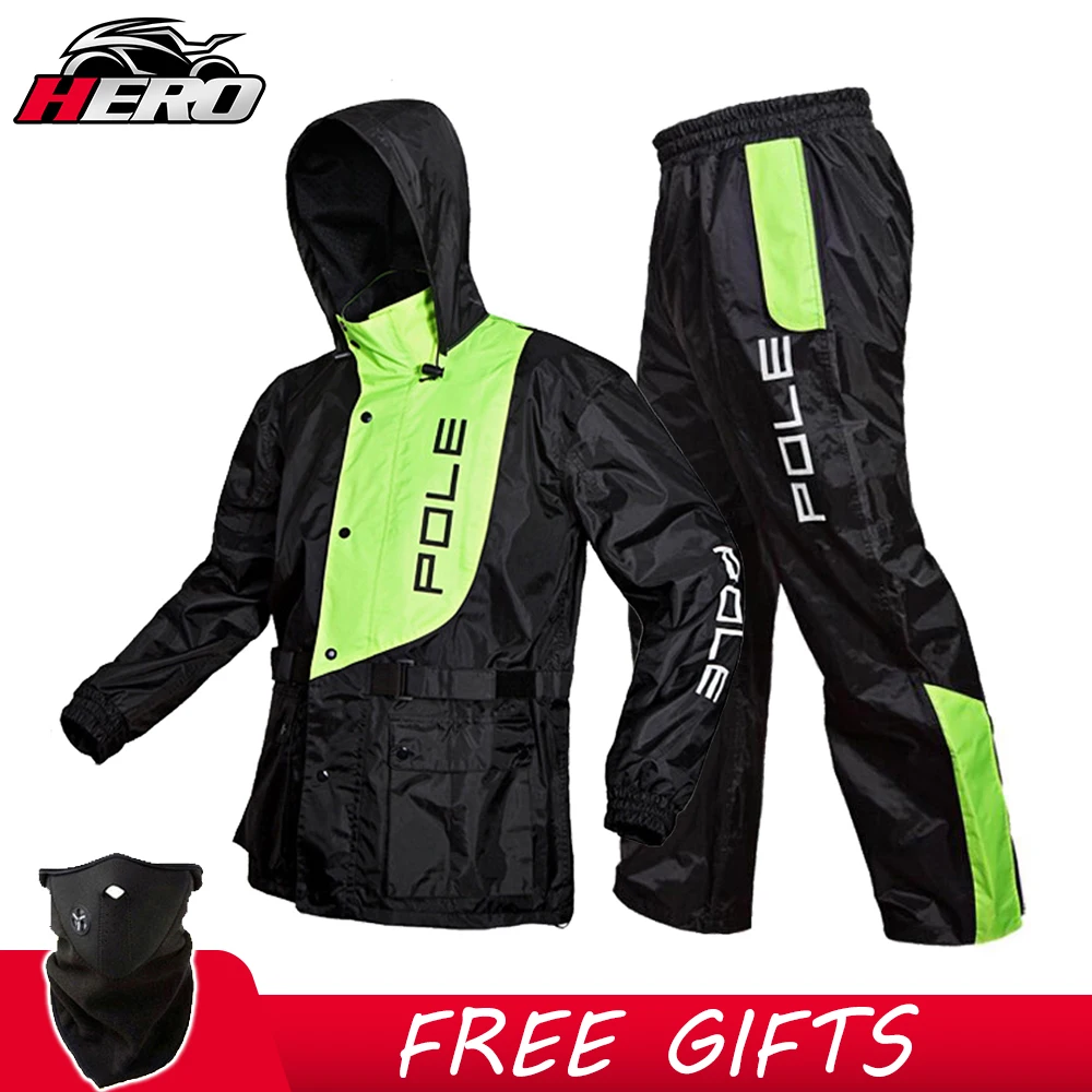 Motorcycle Raincoat Men Waterproof Outdoor Riding Protect Full-body Raincoat Rain Pants Suit Motorbike Biker Rain Suit Jacket
Motorcycle Raincoat Men Waterproof Outdoor Riding Protect Full-body Raincoat Rain Pants Suit Motorbike Biker Rain Suit Jacket
