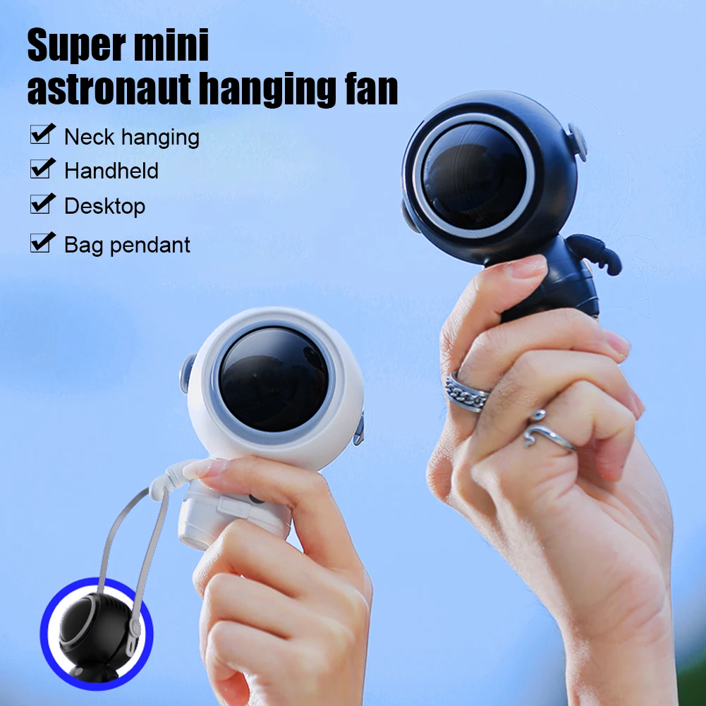 Summer Fashion Portable Astronaut Fan Mini Hanging Neck Fan Electric Cooling Fan For Travel Hiking Camping Mtb Cycling Fishing
Summer Fashion Portable Astronaut Fan Mini Hanging Neck Fan Electric Cooling Fan For Travel Hiking Camping Mtb Cycling Fishing