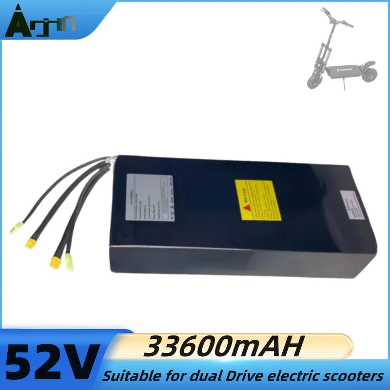 52V Ebike Battery 33.6Ah 21700 Lithium Li-ion Battery Pack for 1000W 1500W 1750W Electric Bike Electric Scooter With BMS
52V Ebike Battery 33.6Ah 21700 Lithium Li-ion Battery Pack for 1000W 1500W 1750W Electric Bike Electric Scooter With BMS