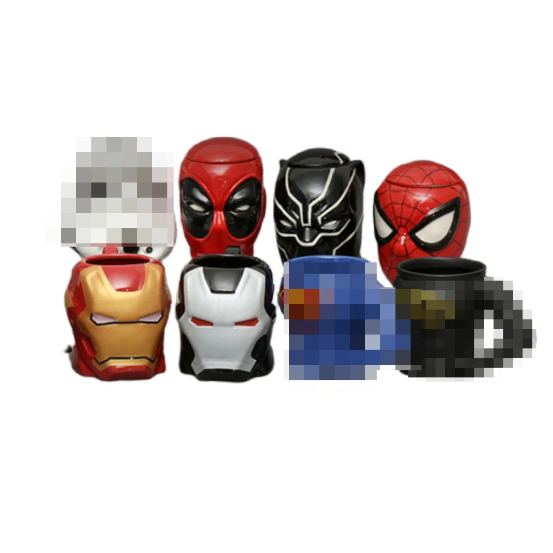 New Marvel Iron Man Black Panther Spiderman Hulk Anime Peripheral Cartoon Funny Personality Mug Creative Ceramic Water Cup Gift
New Marvel Iron Man Black Panther Spiderman Hulk Anime Peripheral Cartoon Funny Personality Mug Creative Ceramic Water Cup Gift