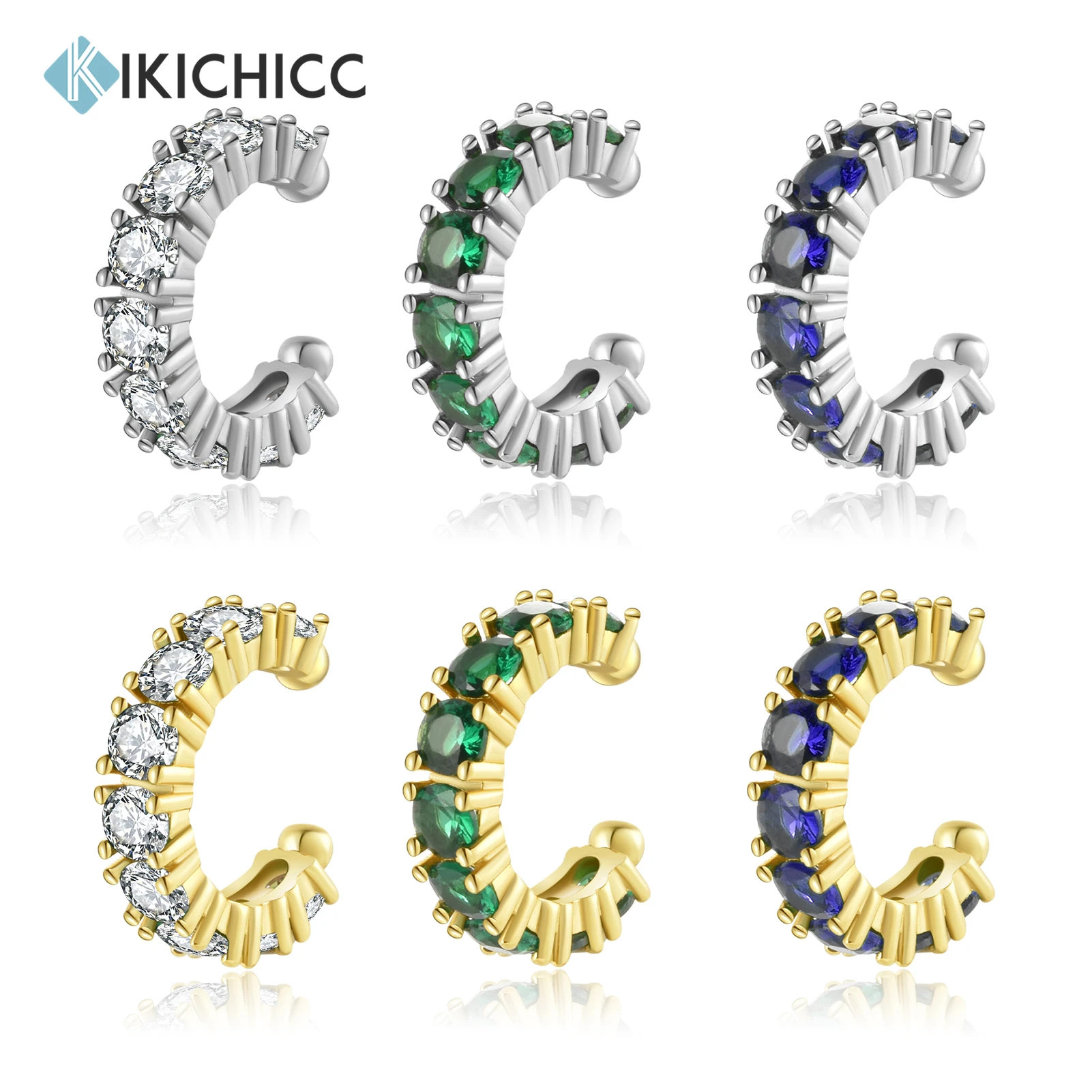 KIKICHICC 925 пробы Серебряный Новый 2023 прозрачный CZ зеленый синий не пирсинг клипсы манжета серьги женские роскошные изысканные ювелирные изделия
KIKICHICC 925 пробы Серебряный Новый 2023 прозрачный CZ зеленый синий не пирсинг клипсы манжета серьги женские роскошные изысканные ювелирные изделия