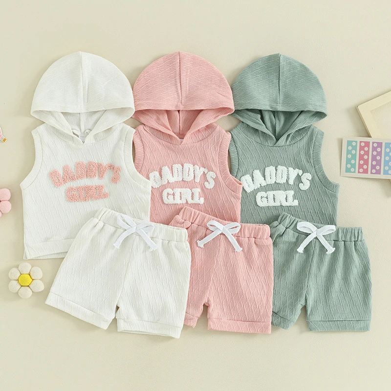 Toddler Baby Girl Summer Clothes Sleeveless Hooded T-Shirt Tops Shorts Outfit Set
Toddler Baby Girl Summer Clothes Sleeveless Hooded T-Shirt Tops Shorts Outfit Set