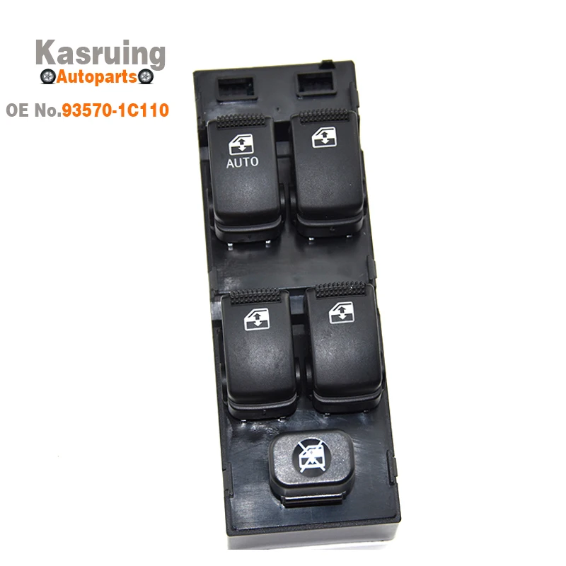 New Electric Power Window Control Switch 93570-1C110 935701C110 For Hyundai Getz 03-10 Matrix 06-11 KIA Carens 2002--2005
New Electric Power Window Control Switch 93570-1C110 935701C110 For Hyundai Getz 03-10 Matrix 06-11 KIA Carens 2002--2005