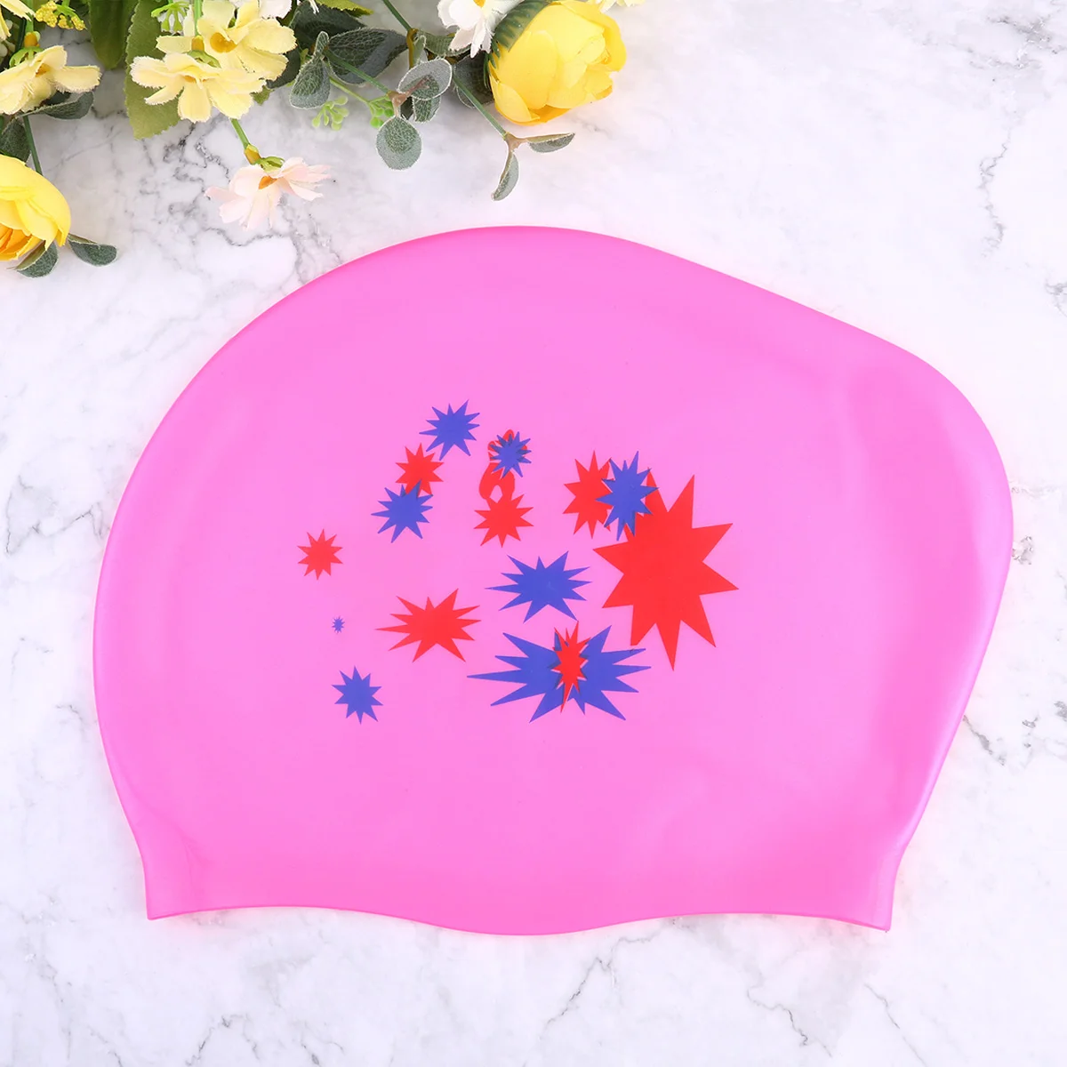 Силиконовая шапка для плавания со звездами, шапки для плавания с длинными волосами, защита ушей для девочек и взрослых (случайный стиль и цвет звезды)
Силиконовая шапка для плавания со звездами, шапки для плавания с длинными волосами, защита ушей для девочек и взрослых (случайный стиль и цвет звезды)