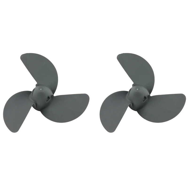 

2X Propeller 7 1/4Inch X 4 3/4Inch 58130-ZV0-841ZB For Honda Outboard Engine BF2 / BF2.3 HP XNH283X (STIN GRAY)