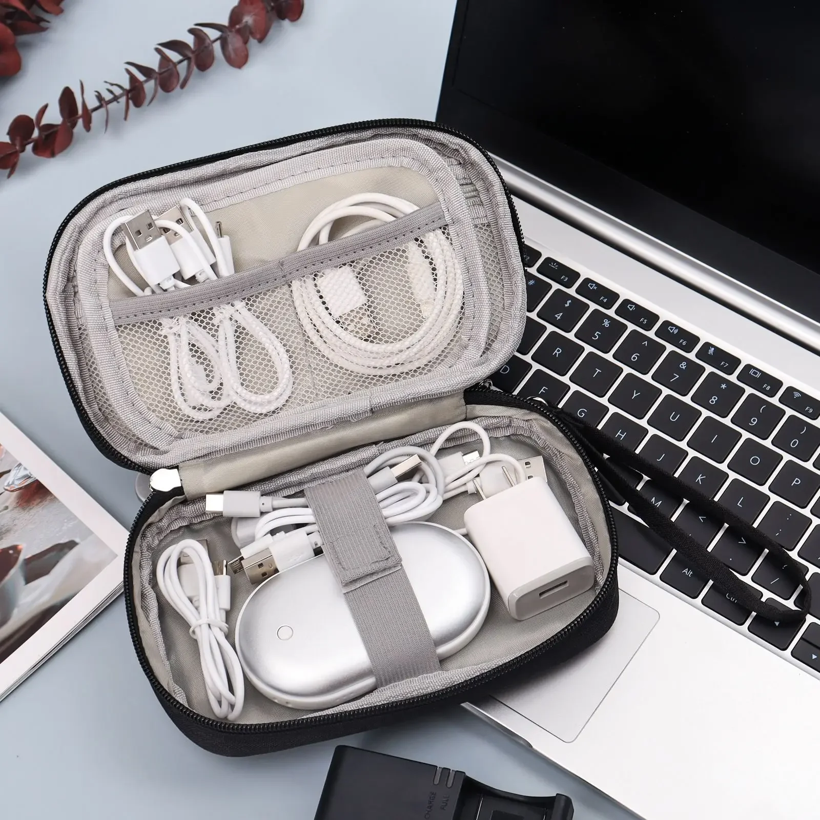Digital Cable Storage Bag Zipper USB Data Wires Bag Organizer Electronic Accessories Case For Cord Charger Earphone Gadget
Digital Cable Storage Bag Zipper USB Data Wires Bag Organizer Electronic Accessories Case For Cord Charger Earphone Gadget