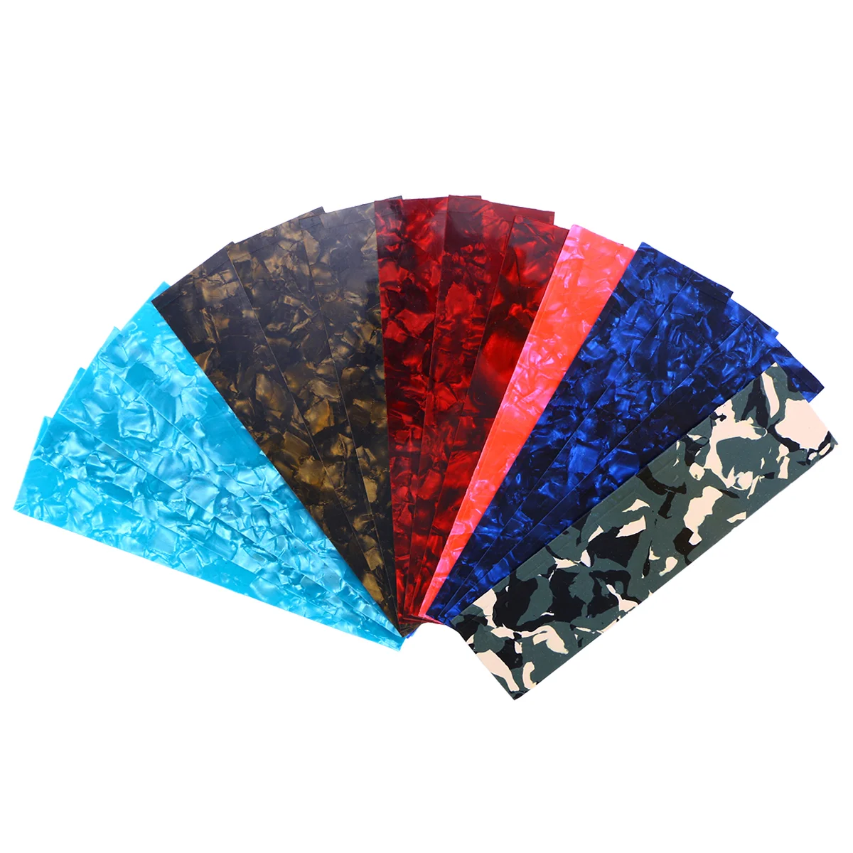 DIY Guitar Pick Punch Sheets Musicians Recommended Light Medium and Heavy Celluloid Guitar Pick Strips
DIY Guitar Pick Punch Sheets Musicians Recommended Light Medium and Heavy Celluloid Guitar Pick Strips