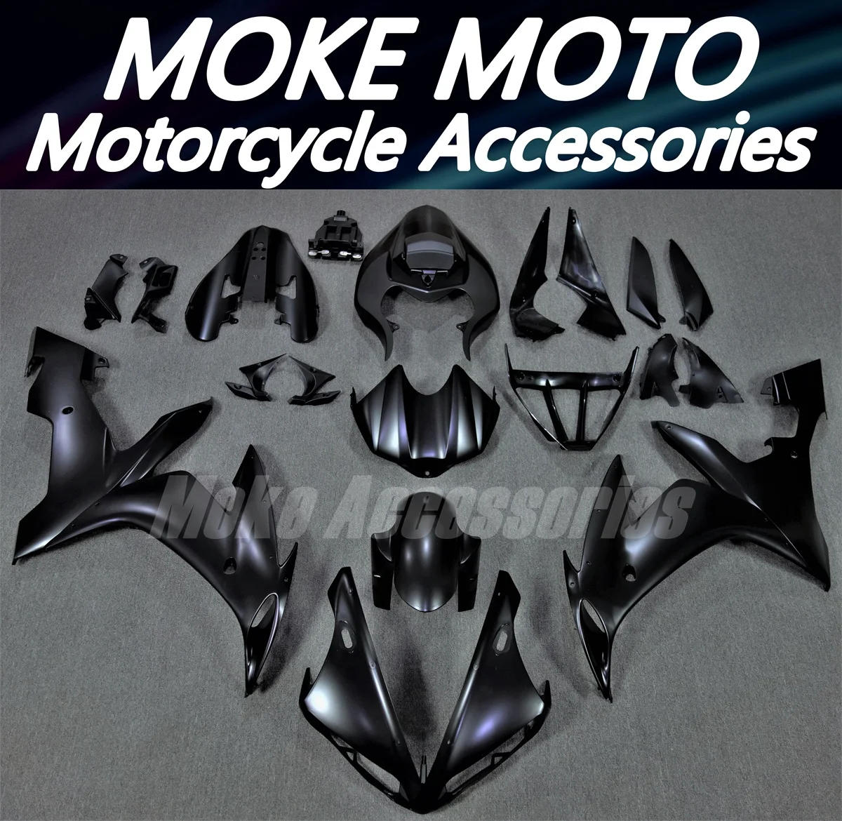 

Motorcycle Fairings Kit Fit For Yzf R1 2004 2005 2006 Bodywork Set 04 05 06 High Quality Abs Injection New Matte Black Glod