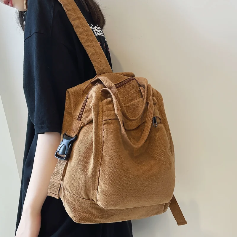 Women Backpack Canvas Girl Fabric School Bag Travel Kawaii Ladies Backpacks New College Student Vintage Female Laptop Bags
Women Backpack Canvas Girl Fabric School Bag Travel Kawaii Ladies Backpacks New College Student Vintage Female Laptop Bags