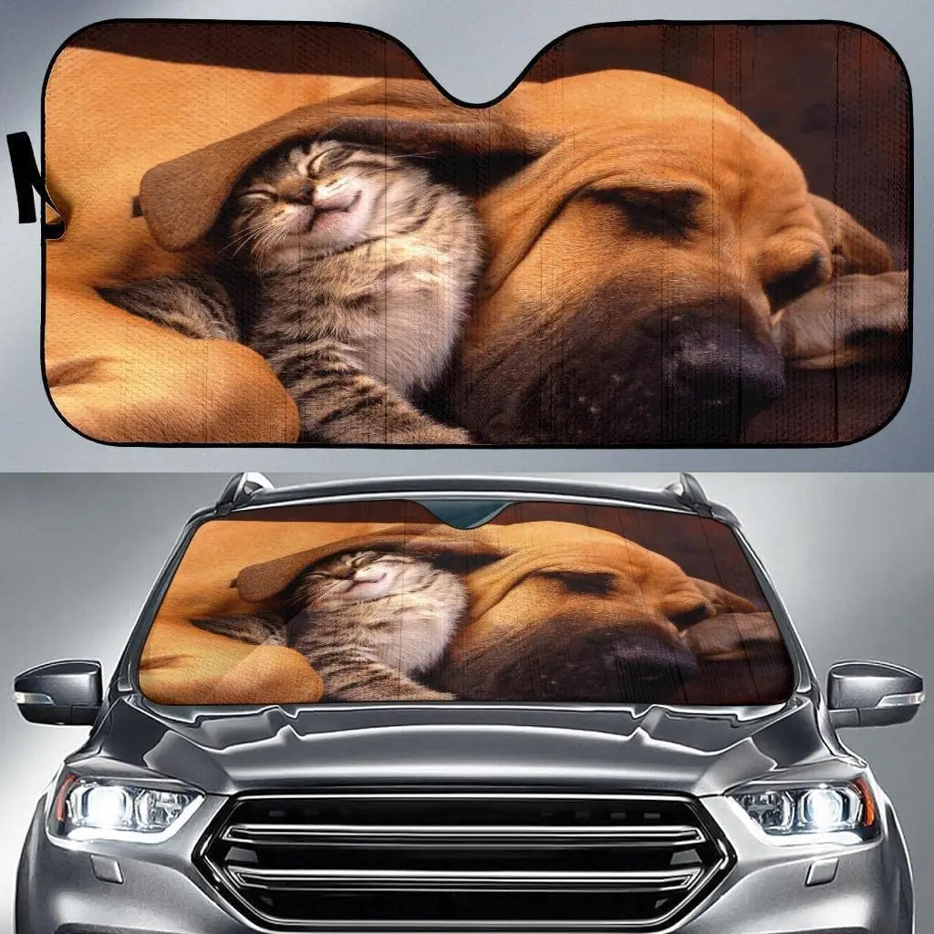 Cute Dog and Cat Friends Sleeping Together Image Car Sunshade, Cute Dog and Cat Friends Sleeping Together Auto Sun Shade, Windsh
Cute Dog and Cat Friends Sleeping Together Image Car Sunshade, Cute Dog and Cat Friends Sleeping Together Auto Sun Shade, Windsh