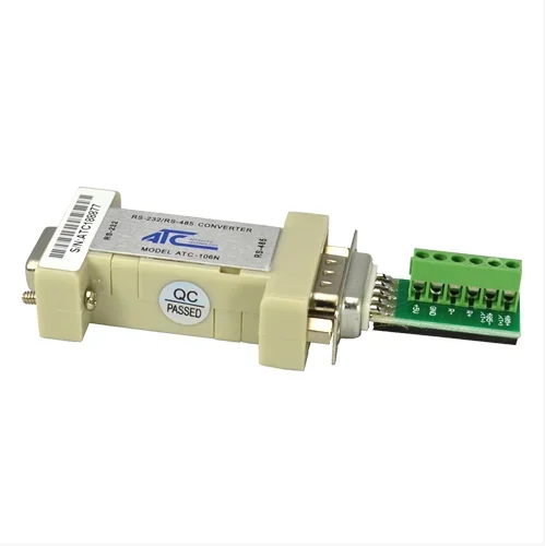 

Port Powered RS-232 to RS-485(6-bit Terminal Block) 232 Turn 485 Converter ATC-106N CE and FCC