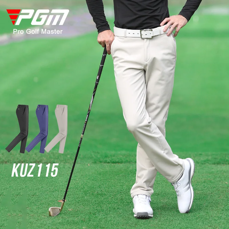 PGM Autumn and Winter Golf Clothing Men's Golf Pants Waterproof Plush Pants Thickened Warm Pants
PGM Autumn and Winter Golf Clothing Men's Golf Pants Waterproof Plush Pants Thickened Warm Pants