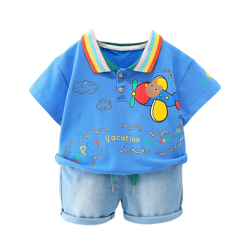 New Summer Baby Girls Clothes Suit Children Boys Fashion T-Shirt Shorts 2Pcs/Sets Toddler Casual Cotton Costume Kids Tracksuits
New Summer Baby Girls Clothes Suit Children Boys Fashion T-Shirt Shorts 2Pcs/Sets Toddler Casual Cotton Costume Kids Tracksuits