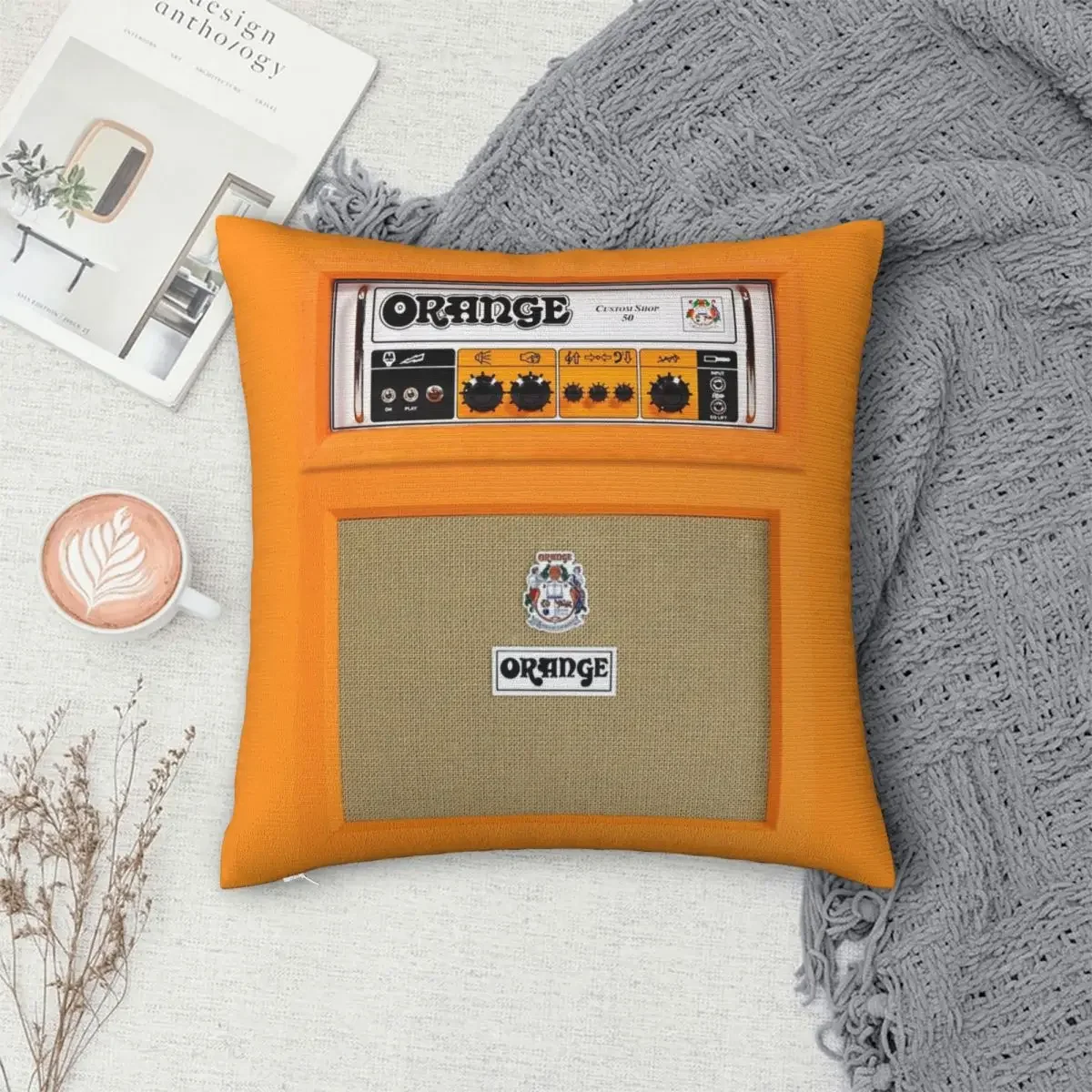 Orange Color Amp Amplifier Pillowcase Polyester Pillow Cover Cushion Comfort Throw Pillow Sofa Decorative Cushions Used for Home
Orange Color Amp Amplifier Pillowcase Polyester Pillow Cover Cushion Comfort Throw Pillow Sofa Decorative Cushions Used for Home
