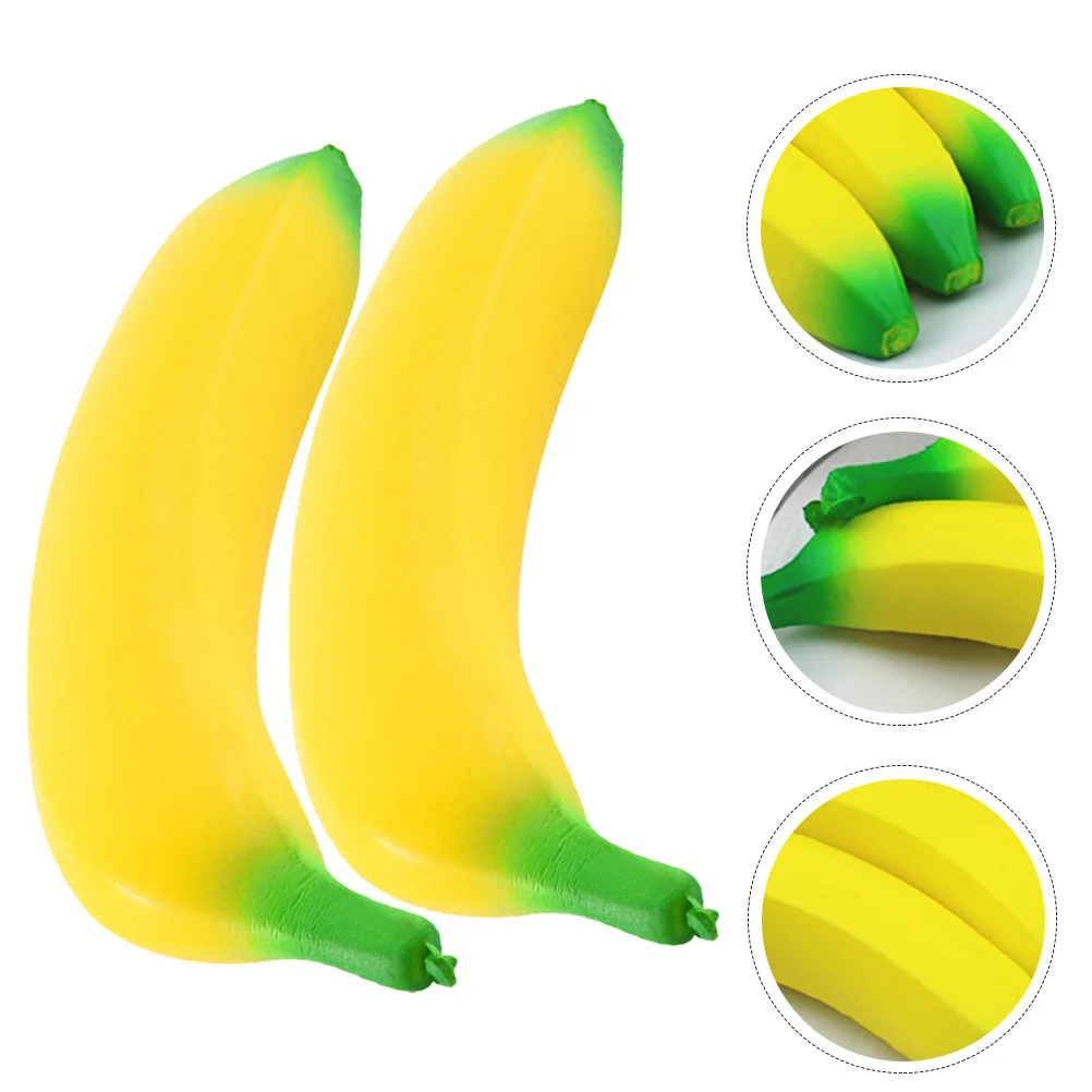 2 Pcs Toy Banana Adorable Funny Stretchy Kids Toys Pu Party Sensory Pressure Child
2 Pcs Toy Banana Adorable Funny Stretchy Kids Toys Pu Party Sensory Pressure Child