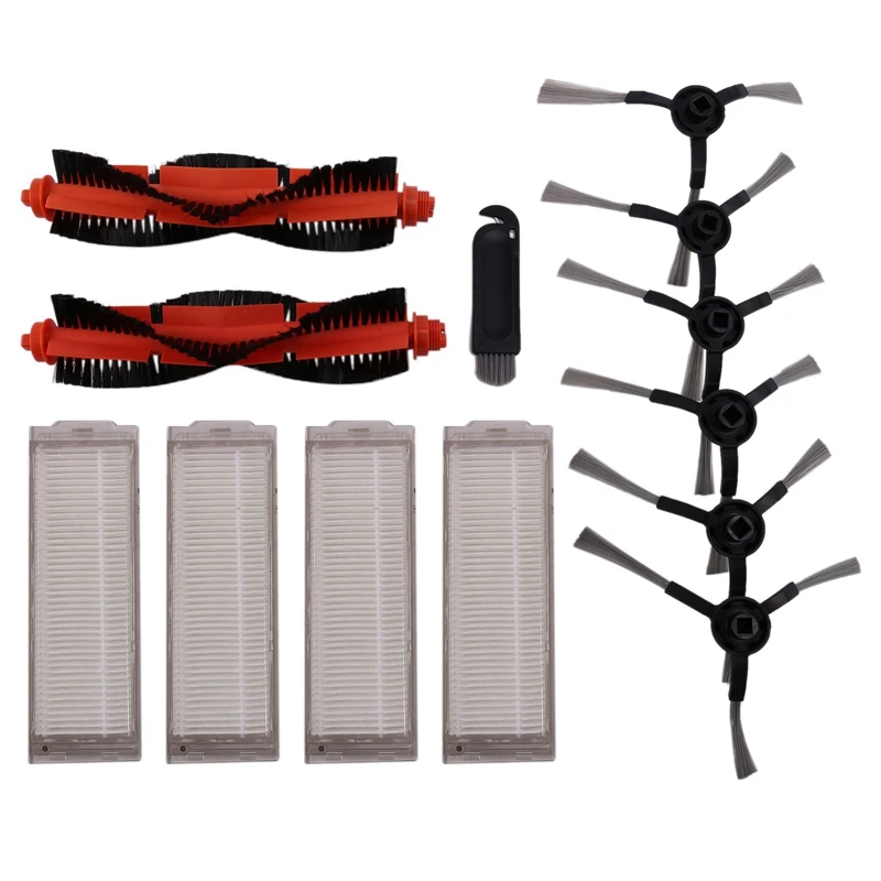 3X Side Brush HEPA Filter Main Brush For Xiaomi Mijia STYJ02YM For Conga 3490 For Viomi V2 PRO V-RVCLM21B Vacuum Part
3X Side Brush HEPA Filter Main Brush For Xiaomi Mijia STYJ02YM For Conga 3490 For Viomi V2 PRO V-RVCLM21B Vacuum Part