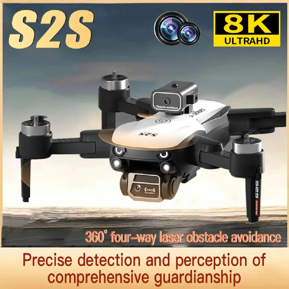 Professional drone S2S 4k HD Camera 8k long distance Mini drone 5G GPS Intelligent Four-way Obstacle Brushless Avoidance RC
Professional drone S2S 4k HD Camera 8k long distance Mini drone 5G GPS Intelligent Four-way Obstacle Brushless Avoidance RC