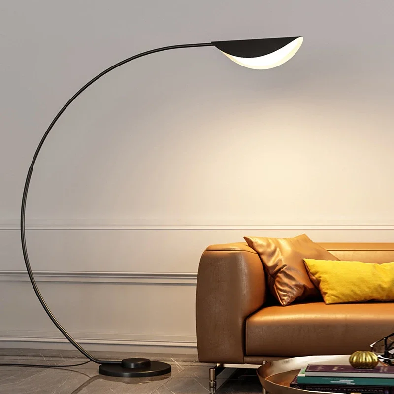 Modern LED Fish Floor Lamp Black Arc Lamps Living Room Sofa Corner Decoration Standing Lighting Bedroom Home Decor Lampadaire
Modern LED Fish Floor Lamp Black Arc Lamps Living Room Sofa Corner Decoration Standing Lighting Bedroom Home Decor Lampadaire