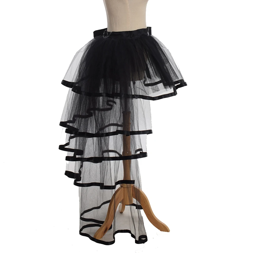 Women Mesh Tulle Skirt Gothic Steampunk Victorian Party Rockabilly Tutu Ruffle Tiered Skirts
Women Mesh Tulle Skirt Gothic Steampunk Victorian Party Rockabilly Tutu Ruffle Tiered Skirts