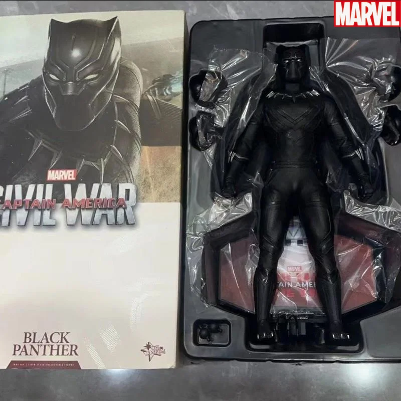 

Hottoys 1/6 Mms363 Captain America 3 Heroes Civil War Black Panther Black Pantheraction Figure Model Hobbies Collection Gifts