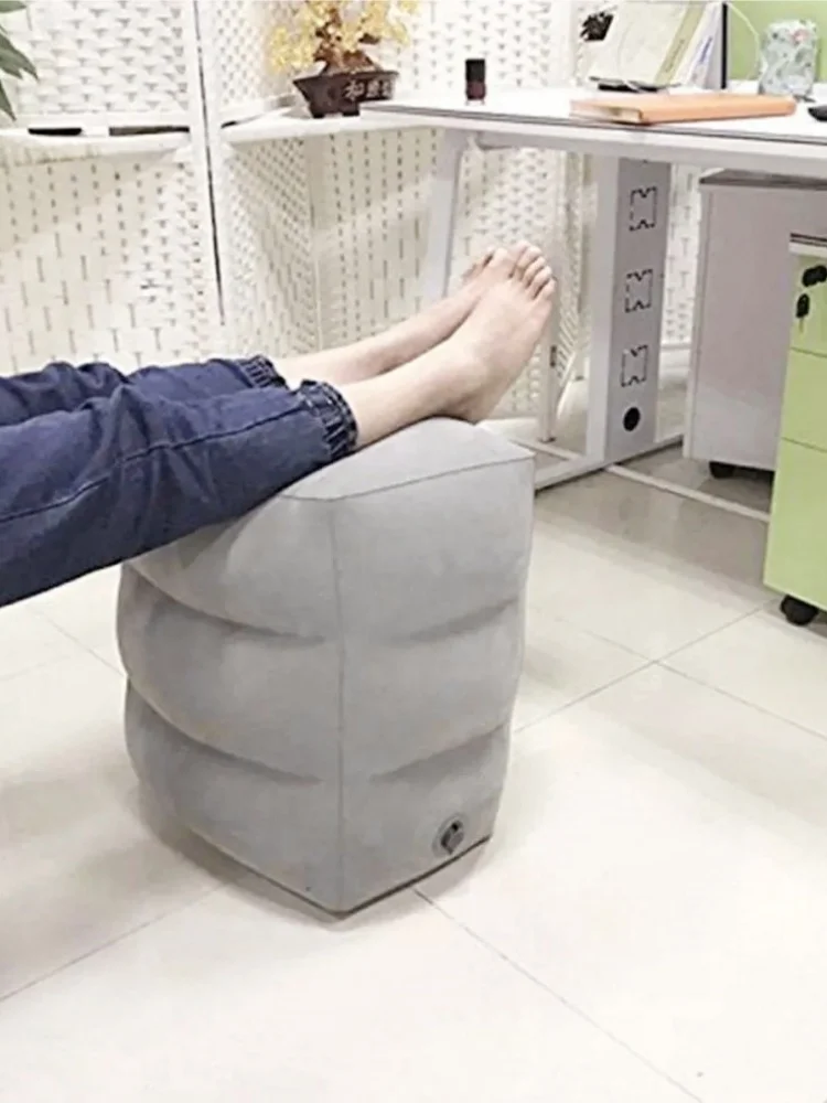 Portable inflatable travel footstool, three-layer height leg cushion and storage bag, outdoor comfort accessories 2 Mallzona Sdec5b405ce114123826d2bfb718b0ed0M Portable inflatable travel footstool, three-layer height leg cushion and storage bag, outdoor comfort accessories Mallzona