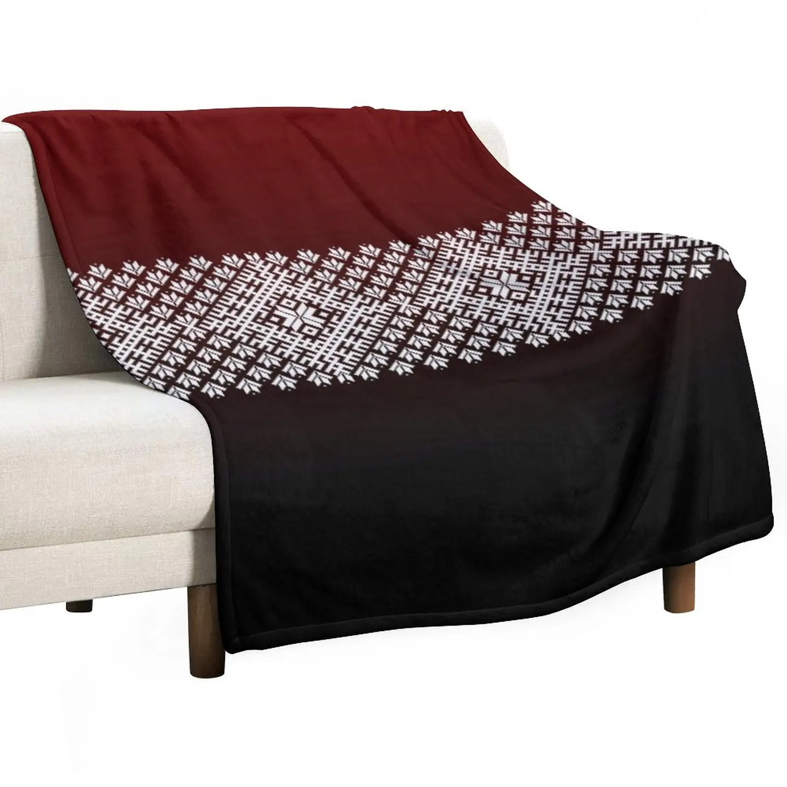 Red Black and White Latvian Lielvarde Belt motif Throw Blanket Hairy Blankets Thin Blankets
Red Black and White Latvian Lielvarde Belt motif Throw Blanket Hairy Blankets Thin Blankets