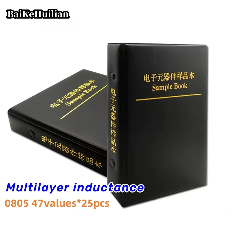 0805 Multilayer Inductor Sample Book SMT Inductor 47values*25pcs Laboratory commonly used inductance Sample Handbook
0805 Multilayer Inductor Sample Book SMT Inductor 47values*25pcs Laboratory commonly used inductance Sample Handbook