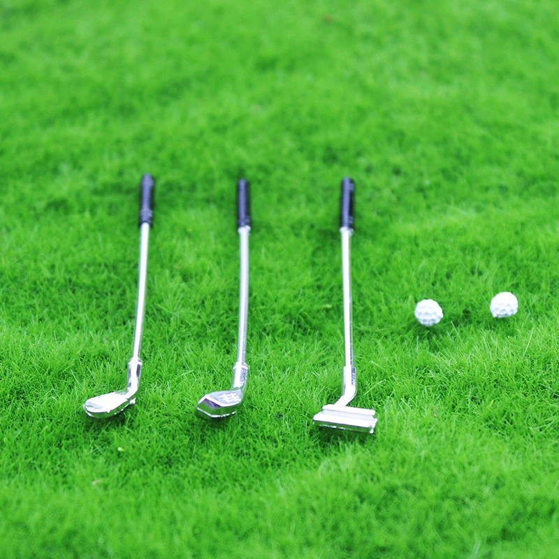 5pcs/set Alloy Mini Golf Sticks with 2 Balls Doll Accessory Kids Toy Dollhouse Miniature Accessories
5pcs/set Alloy Mini Golf Sticks with 2 Balls Doll Accessory Kids Toy Dollhouse Miniature Accessories