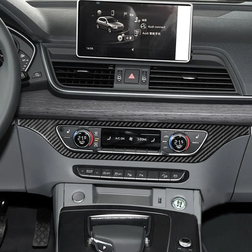 Add a Touch of Luxury to Your For Q5 For Q5L with Interior CD Switch Button Panel Cover Trim Black Carbon Fiber
Add a Touch of Luxury to Your For Q5 For Q5L with Interior CD Switch Button Panel Cover Trim Black Carbon Fiber