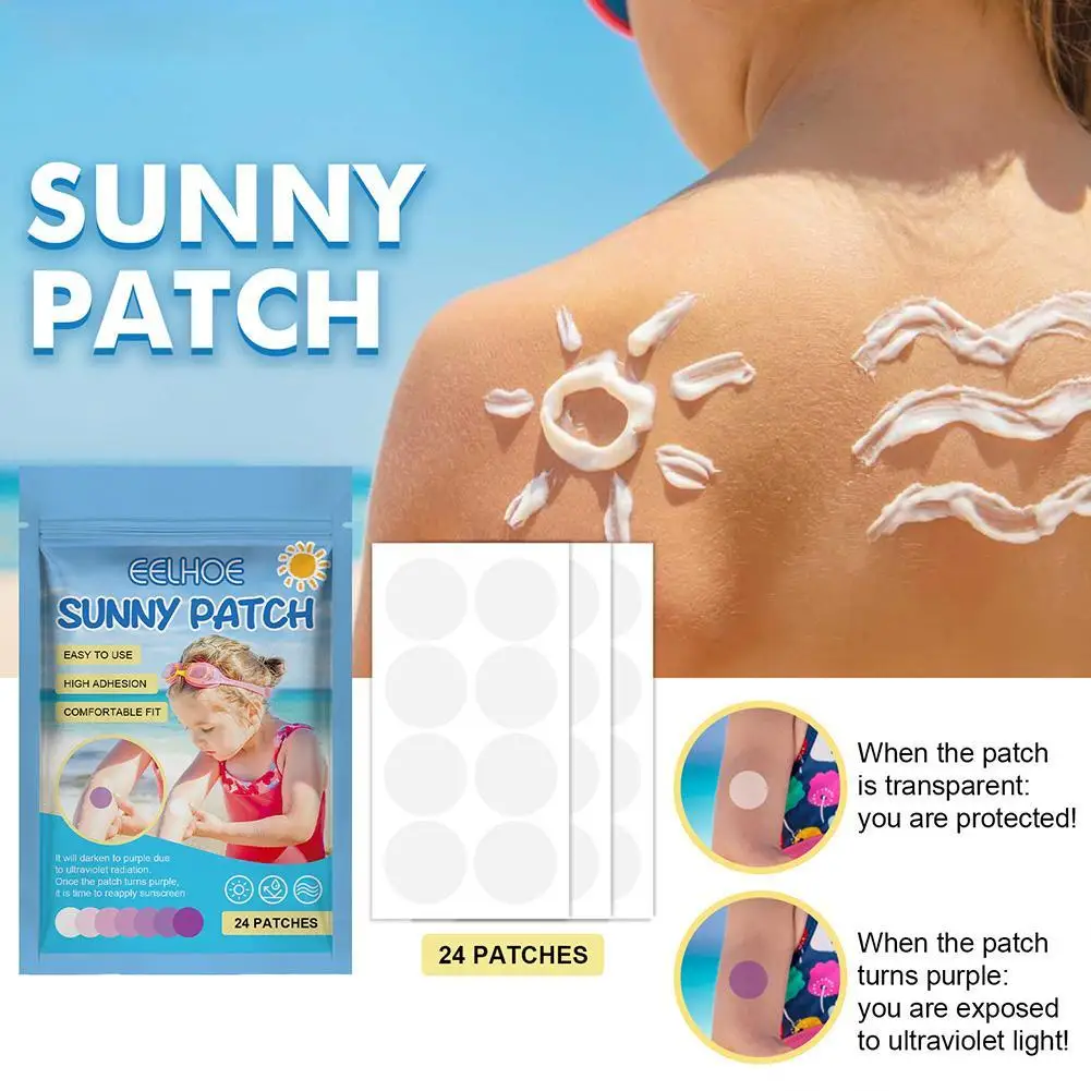 UV Stickers for Sunscreen Reapply Waterproof 24 Pack UV Sun Stickers Sunscreen Patch UV Detection for Body Kids Adults
UV Stickers for Sunscreen Reapply Waterproof 24 Pack UV Sun Stickers Sunscreen Patch UV Detection for Body Kids Adults
