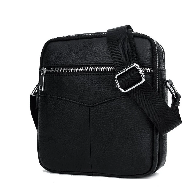 ASDS-BULLCAPTAIN Fashion Genuine Leather Shoulder Bag Men Causal Crossbody Bags Small Brand Double Zipper Male Messenger Bags
ASDS-BULLCAPTAIN Fashion Genuine Leather Shoulder Bag Men Causal Crossbody Bags Small Brand Double Zipper Male Messenger Bags