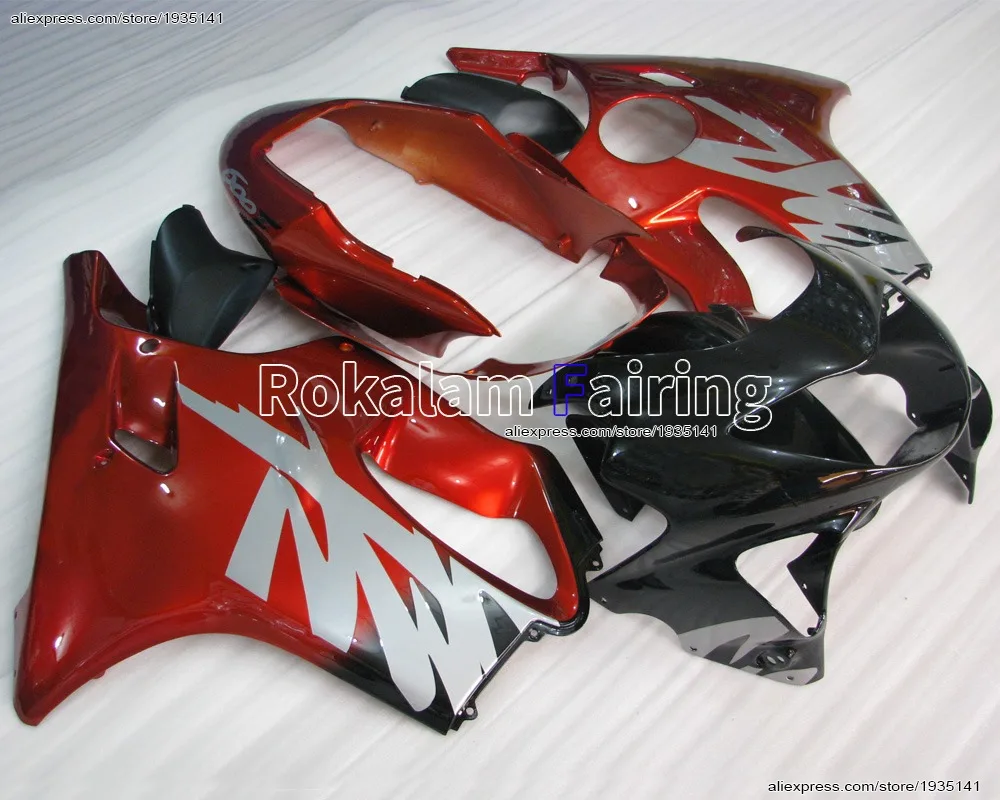 

For Honda CBR600 F4 99 00 Body Kit CBR600F4 1999 2000 CBR 600 ABS Motorcycle Fairing (Injection molding)