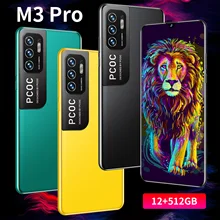 M3Pro Smartphone Global Cellphones Android 10.0 Mobilephones 12GB+512GB Smart Phone Celular 5G Unlock Cell Phones
M3Pro Smartphone Global Cellphones Android 10.0 Mobilephones 12GB+512GB Smart Phone Celular 5G Unlock Cell Phones