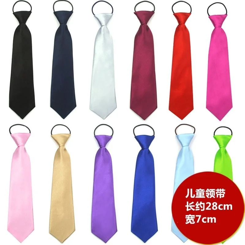 Children's Team Show Tie Simple Solid Color Baby Casual Rubber Band Lazy Tie Girls Boys Performance Costume Accessories
Children's Team Show Tie Simple Solid Color Baby Casual Rubber Band Lazy Tie Girls Boys Performance Costume Accessories
