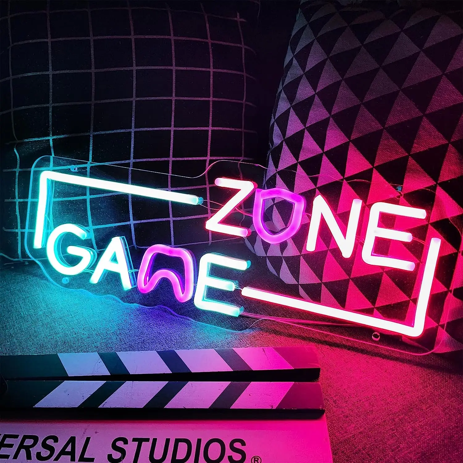 Gaming Neon Sign USB Powered for Room Decor, LED Neon Light Dimmable Night Light for Bar Gamer Room Man Cave Wall Art
Gaming Neon Sign USB Powered for Room Decor, LED Neon Light Dimmable Night Light for Bar Gamer Room Man Cave Wall Art